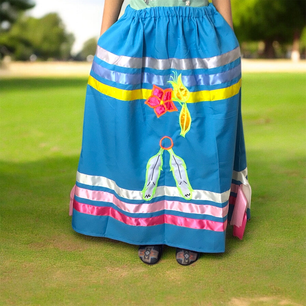 OLDTRIBES™ Spirit Feather Ribbon Skirt1