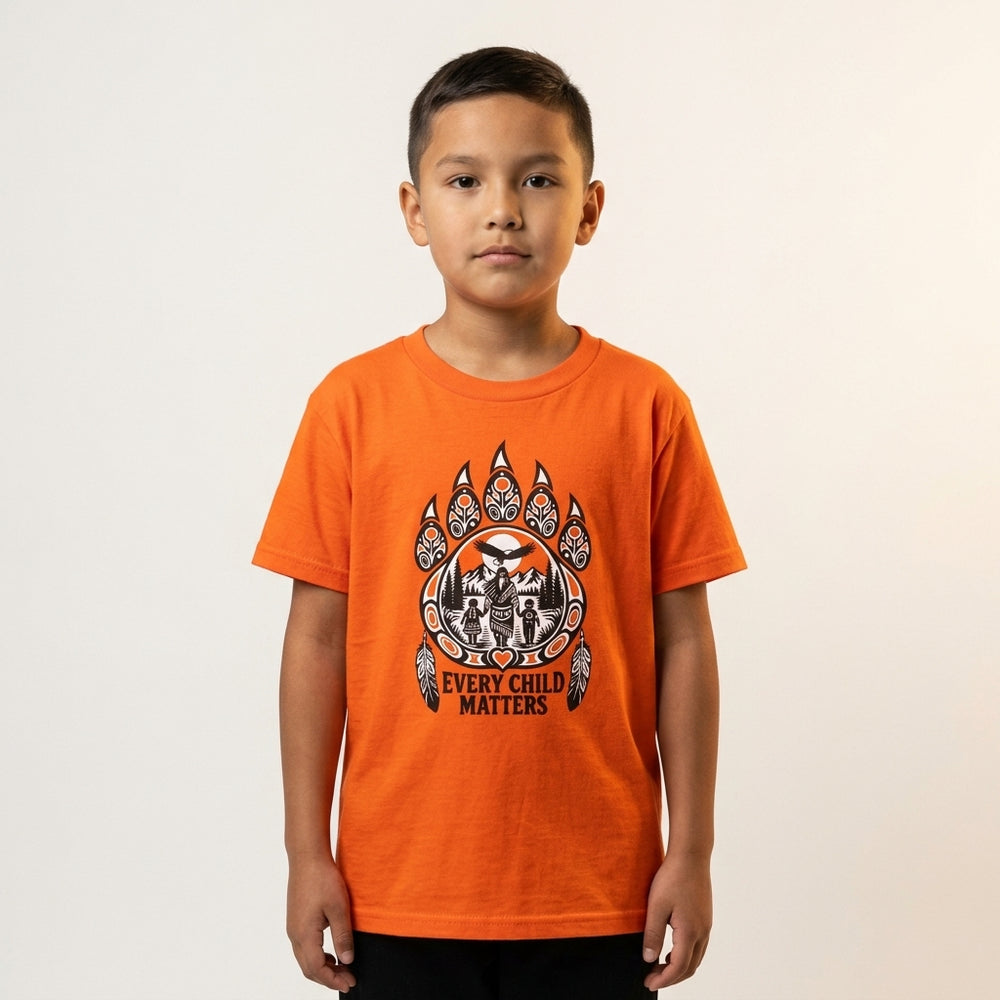 Every Child Matter bear paw T-Shirt (Youth)