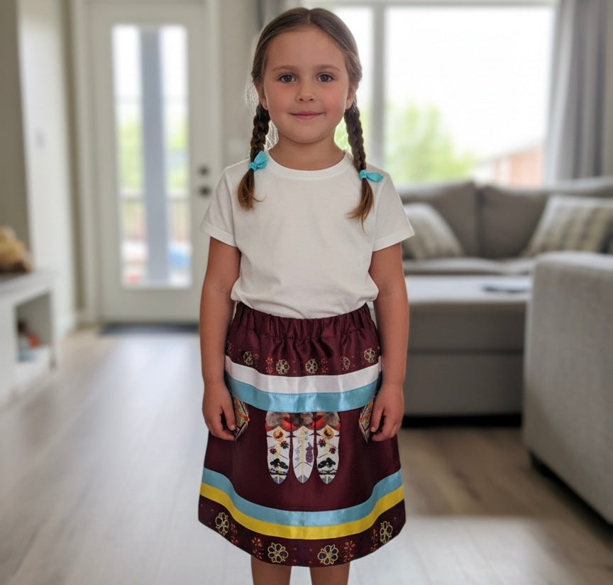 OLDTRIBES™  Infants Eagle  Ribbon Skirt