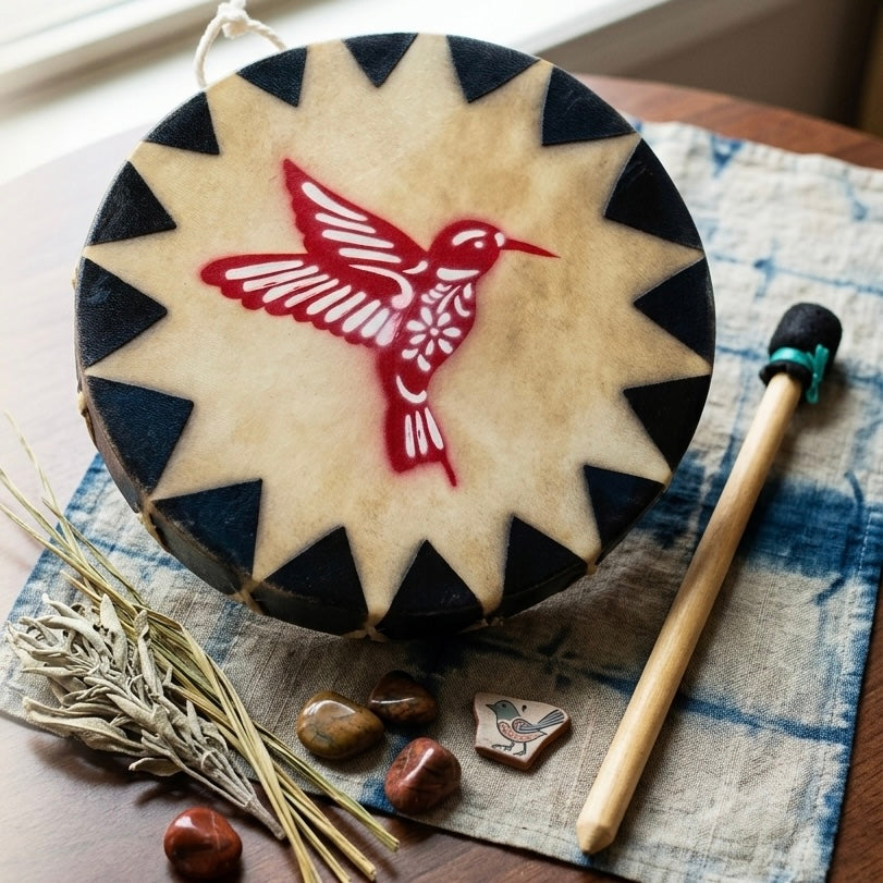 Hummingbird 8” Hand Drum