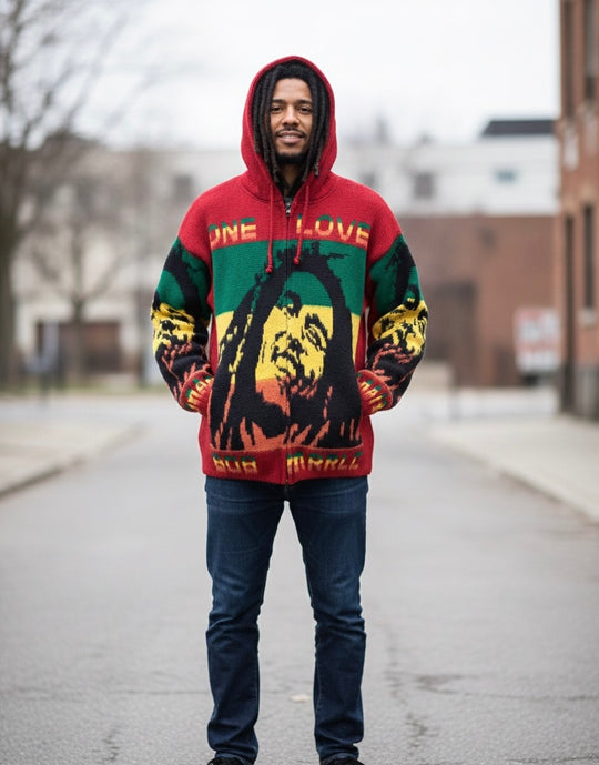 Bob Marley Unisex Alpaca Sweater