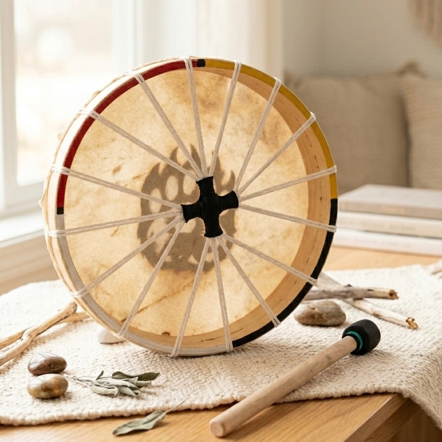 Wolf 12” Hand drum
