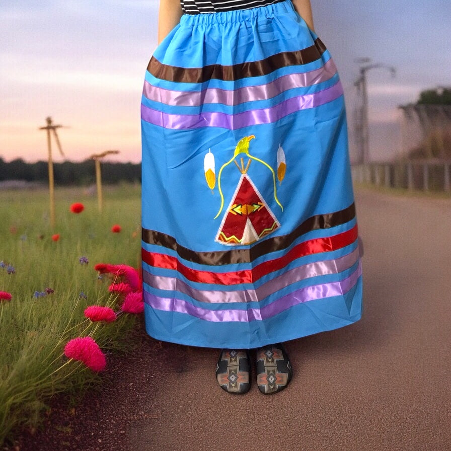 OLDTRIBES Shelter of Heritage Ribbon Skirt