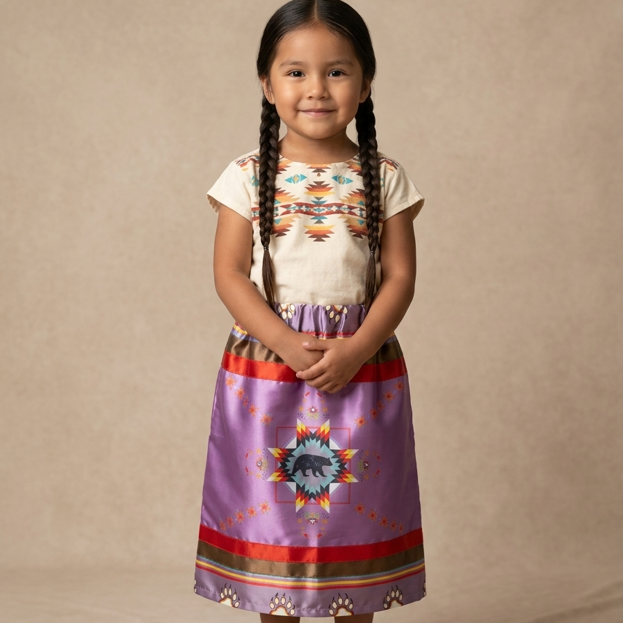 OLDTRIBES™  Infants Brother Bear Ribbon Skirt
