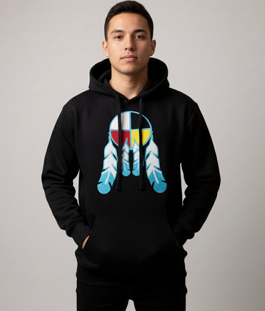 Embroidered Hoodies ( Dream Catcher)