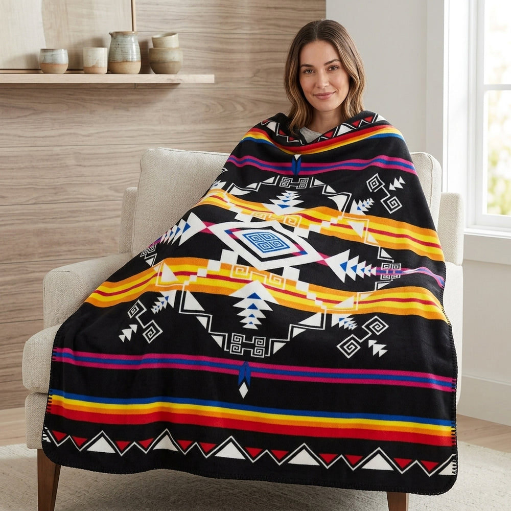 Black Fleece Blanket