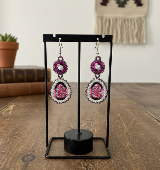 Drop Beaded Earrings(1)