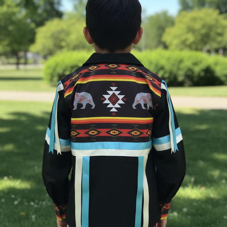 Bear Youth Ribbon shirt