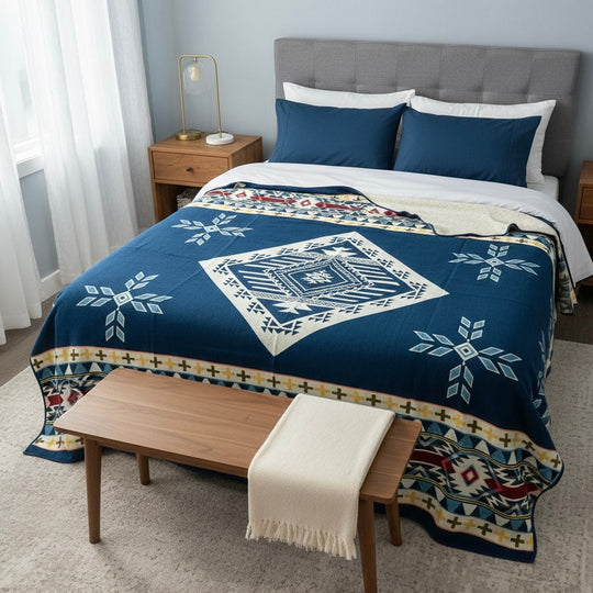 OLDTRIBES™ Spirit Trail Alpaca Blanket