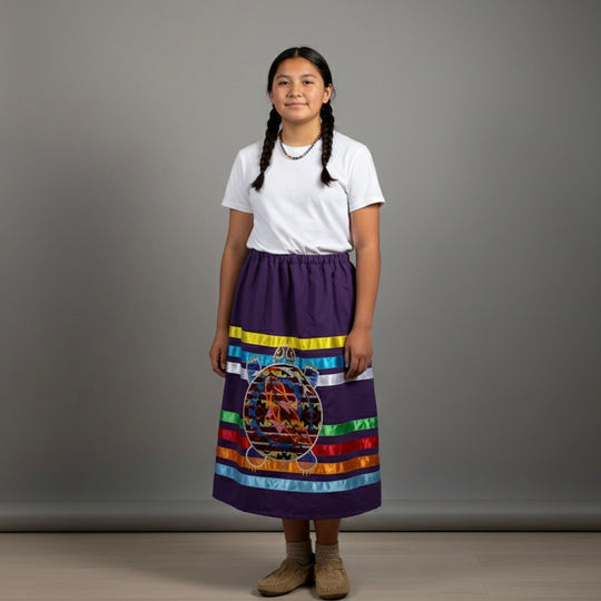 OLDTRIBES™ Youth Turtle Ribbon Skirt