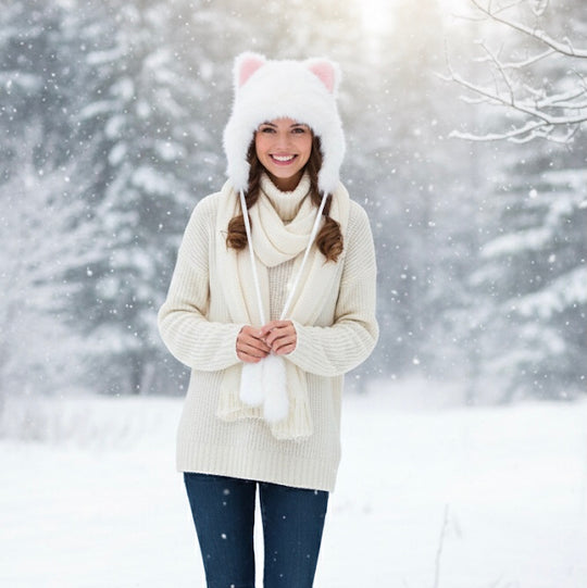 Soft Plush Hat(Wolf)