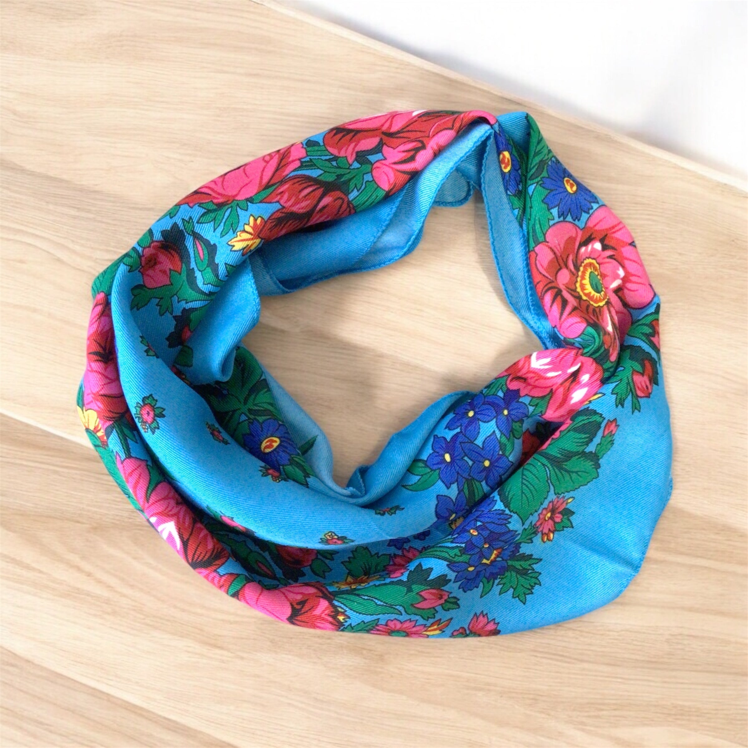 Turquoise Kokum Scarf – OldTribes