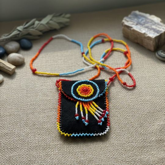 OLDTRIBES™ black Medicine Bag