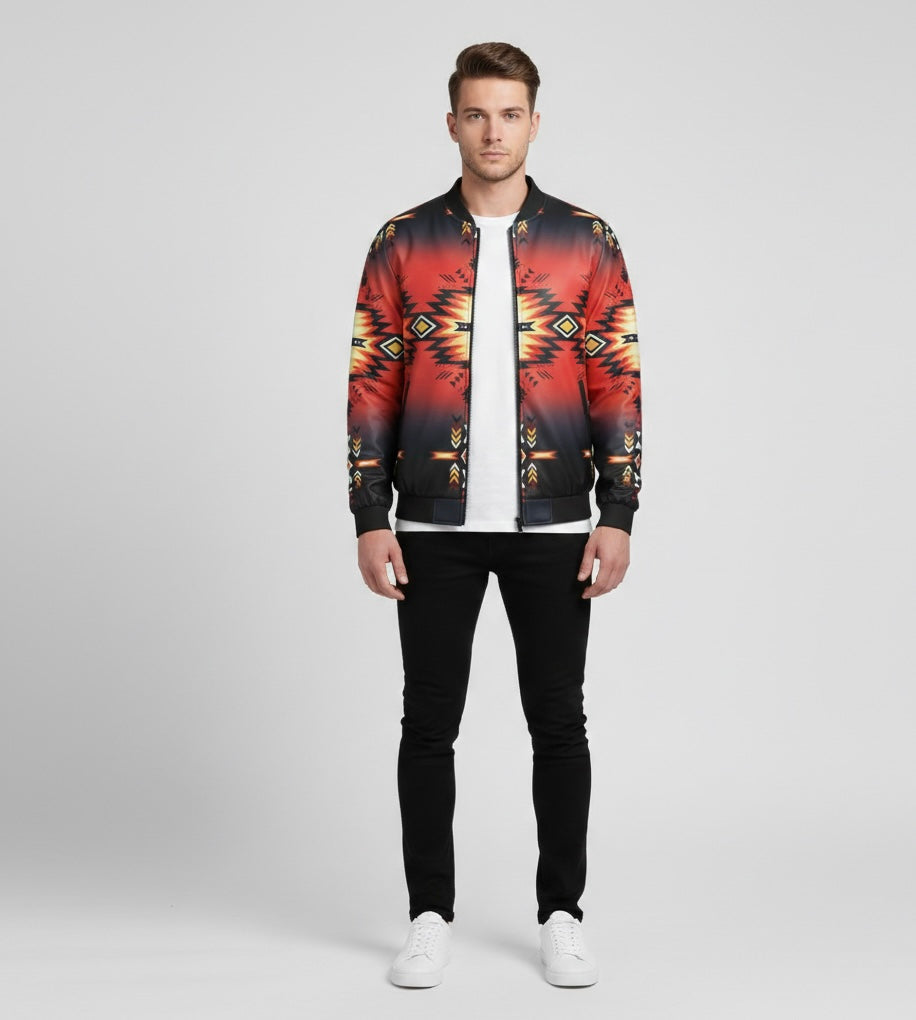 Crimson Ember Bomber