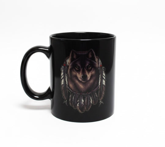 Tasse en céramique noire de style sud-ouest OLDTRIBES™