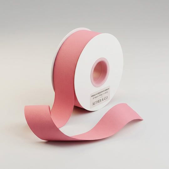 Satin Ribbon Double Face- Dusty Rose 
