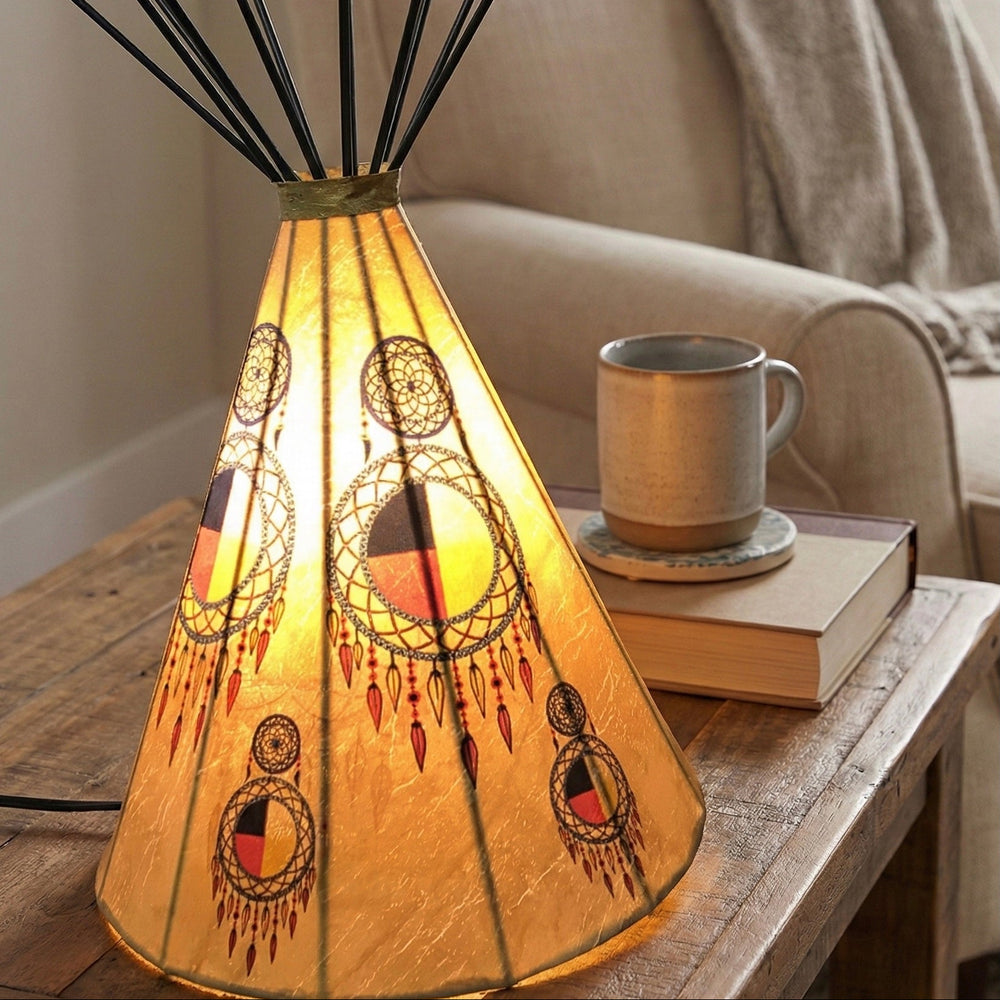 Dreamcatcher Teepee Lamp