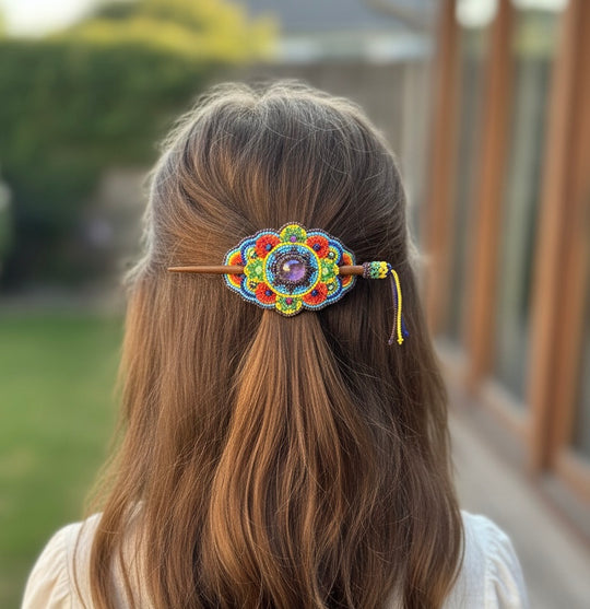 Multicolor Barrette