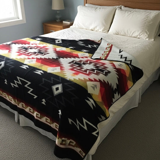 OLDTRIBES™  Native Pattern Blanket