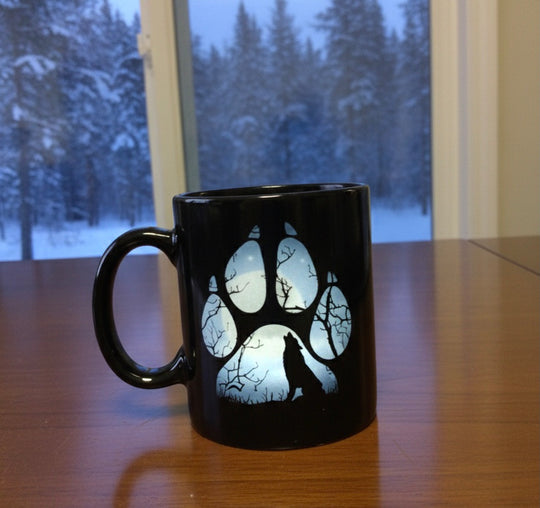 OLDTRIBES™ Southwestern Style Black Ceramic mug