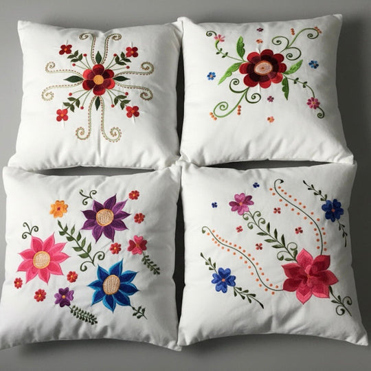 Embroidered Pillows Cushion Cover(#4)
