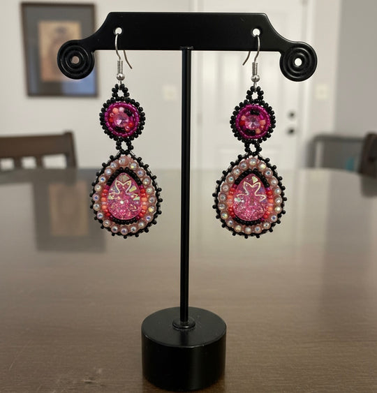 Drop Beaded Earrings(2)