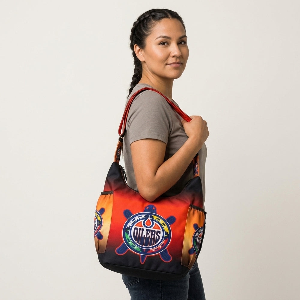 Orange Oiler Crossbody Bag