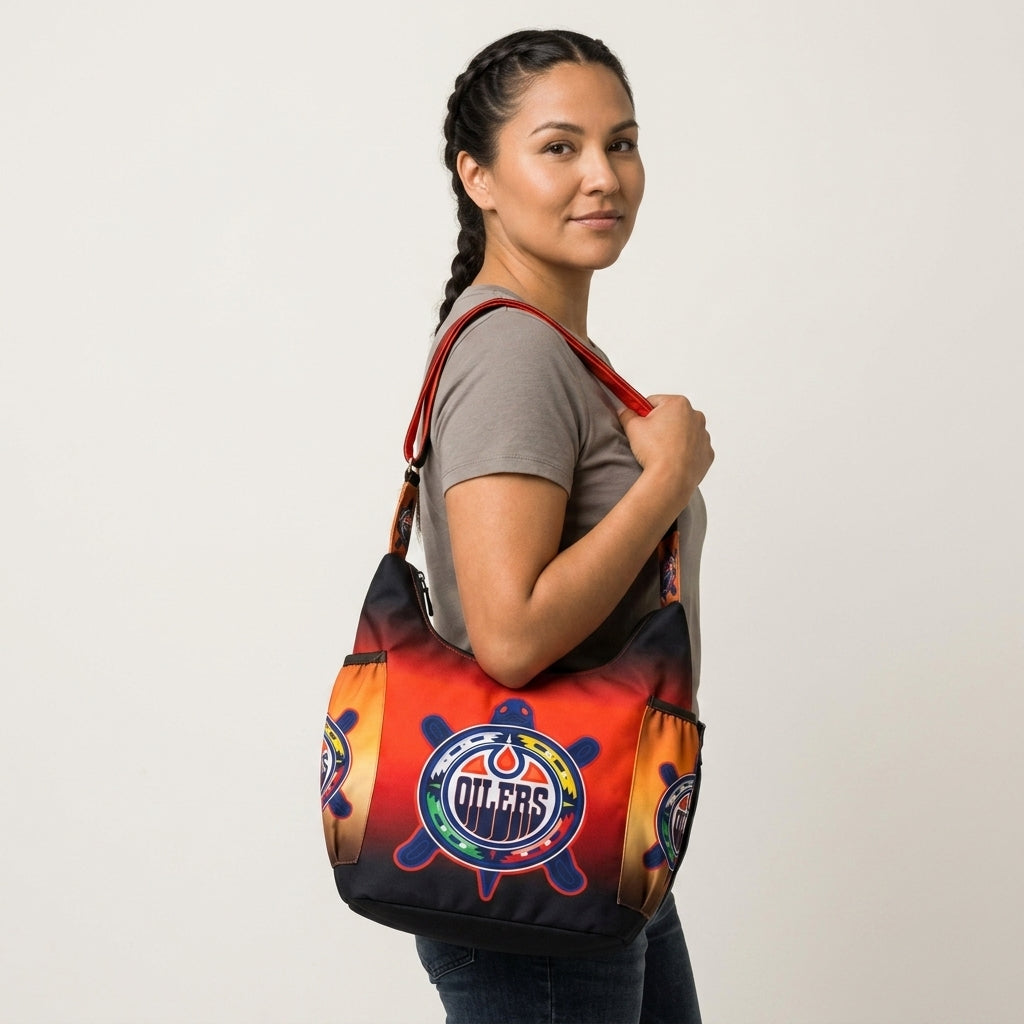 Orange Oiler Crossbody Bag
