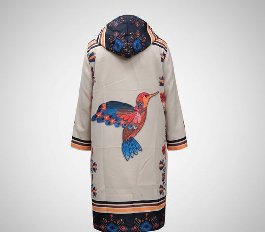 OLDTRIBES™ Aurora Hummingbird long coat