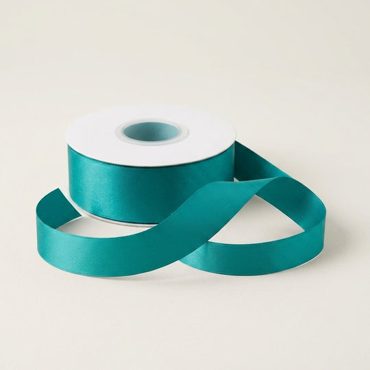 Satin Ribbon Double Face- Teal 