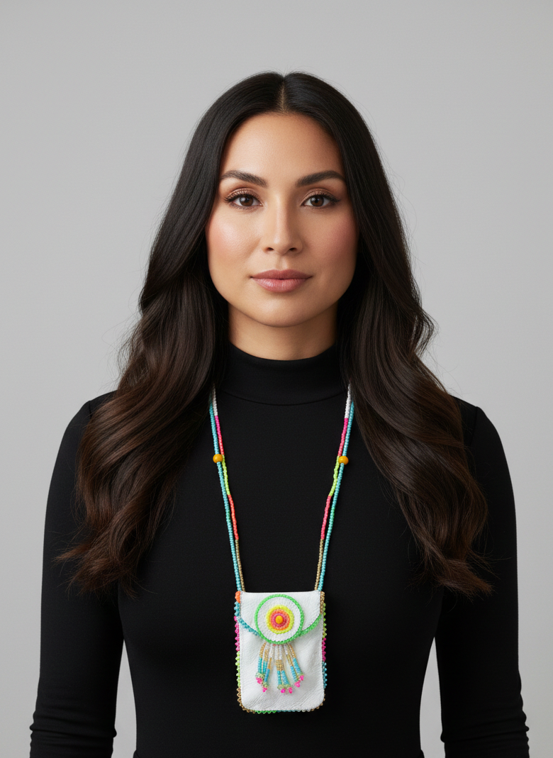 OLDTRIBES™ Earth white Spirit Medicine Bag