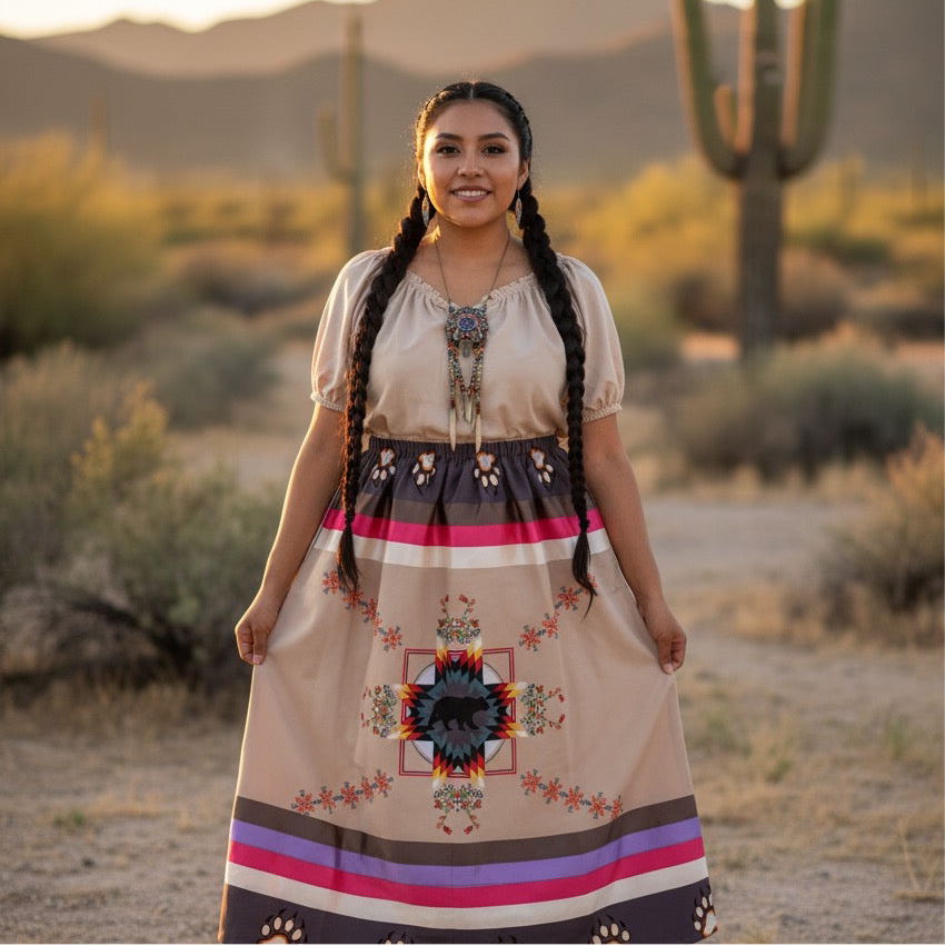 OLDTRIBES™ Brother Bear Ribbon Skirt