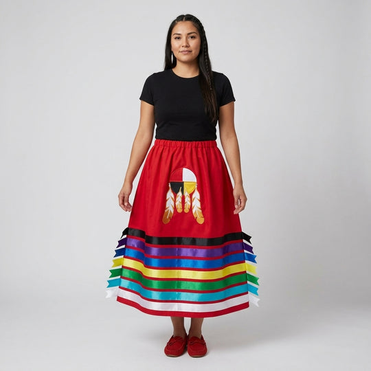 OLDTRIBES™ Four direction Ribbon Skirt