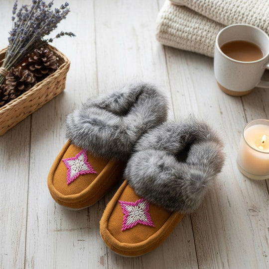 Moccasins Beaded (Size 7)