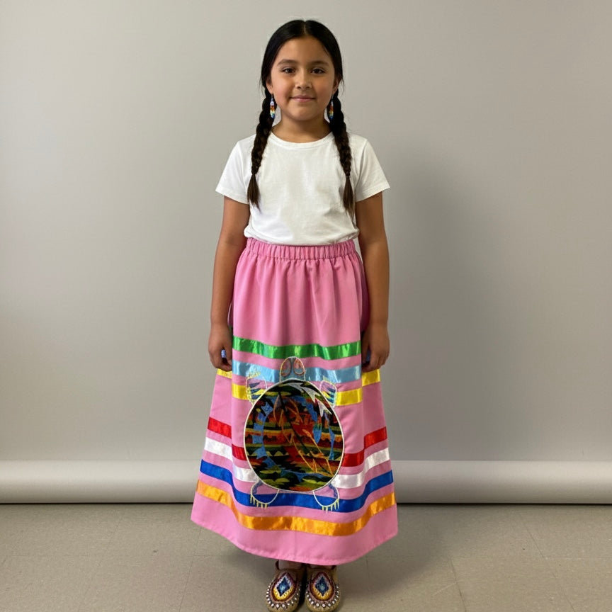 OLDTRIBES™ Youth Turtle Ribbon Skirt