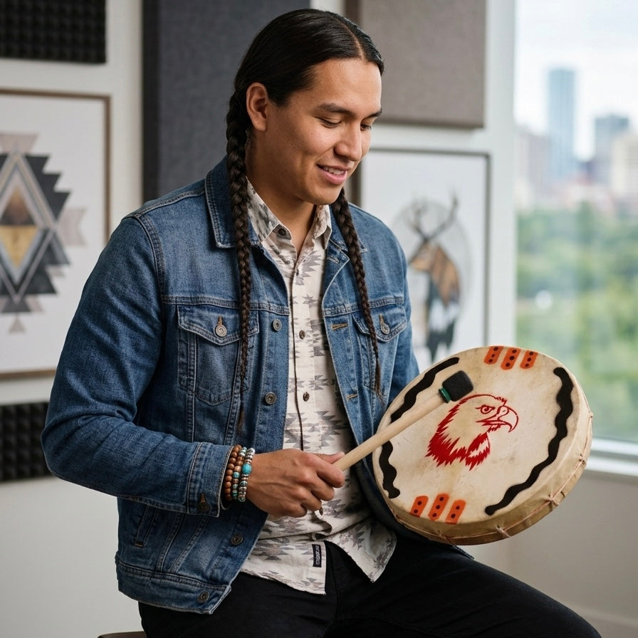 Eagle 12” Hand drum