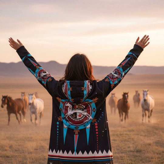 Robe 3/4 d'Onyx Stallion