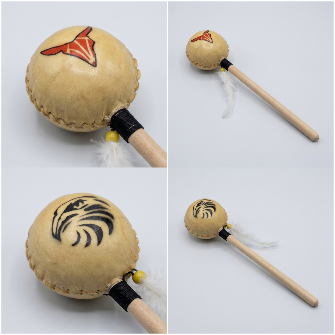 Handcrafted Ceremonial Rattle (2)