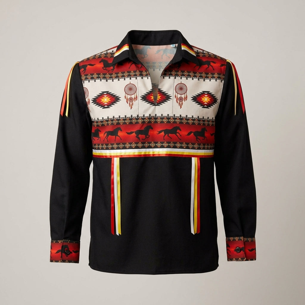 Horses Youth Ribbon shirt