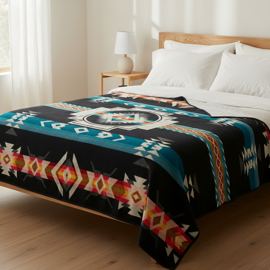 OLDTRIBES™ Four Winds Alpaca Blanket