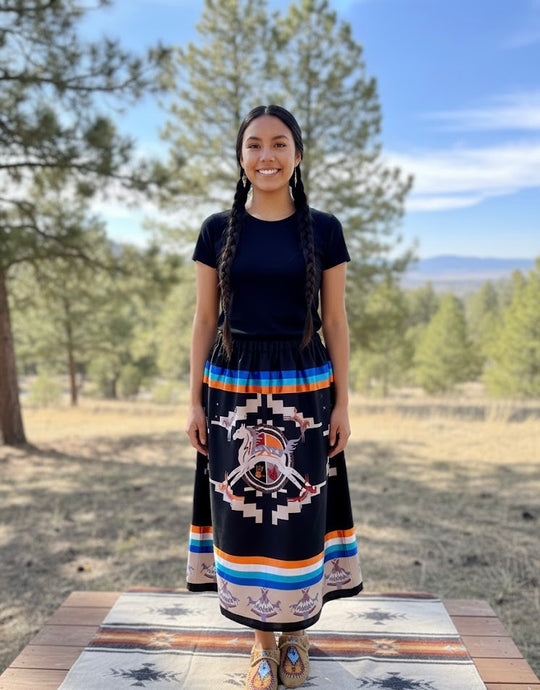 Sprit Horse Ribbon skirt