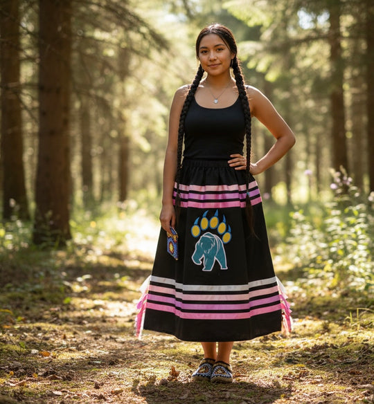 OLDTRIBES™ Trail of the Bear Ribbon Skirt
