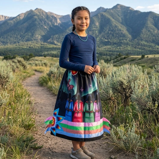 OLDTRIBES™ Youth Four sisters skirt