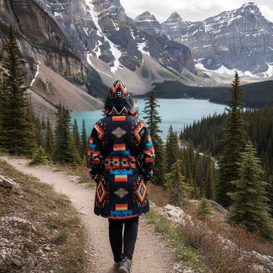 Manteau 3/4 Native (Night Star)