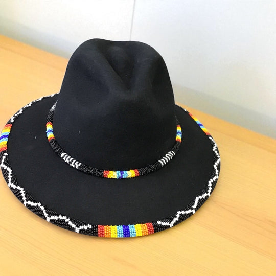 SIZE-59 Handmade Beaded Hat