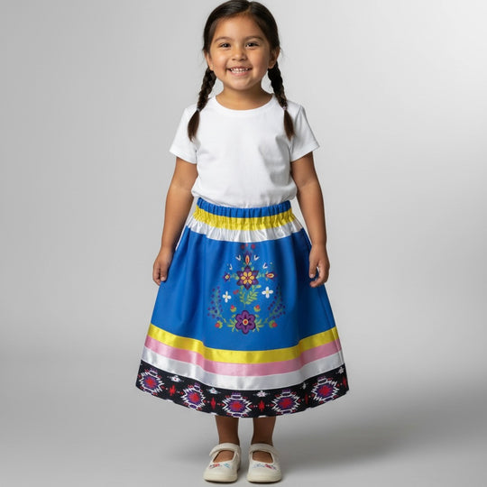 OLDTRIBES™ infants  Flower Ribbon Skirt