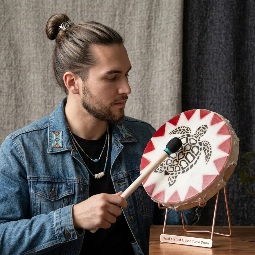 Turtle 8” Hand Drum
