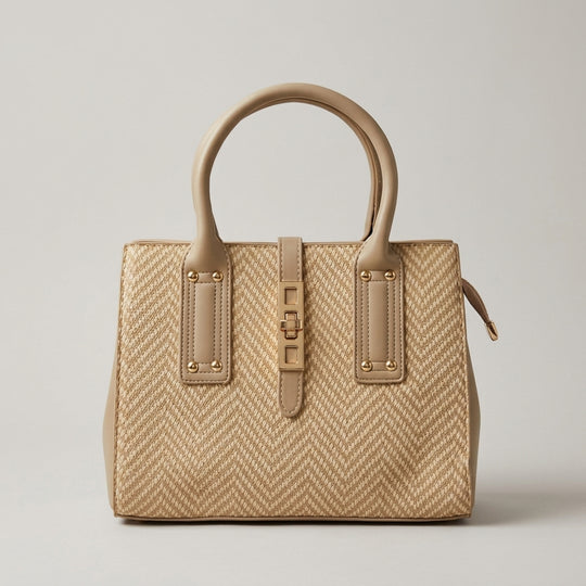 Heritage Chevron Satchel