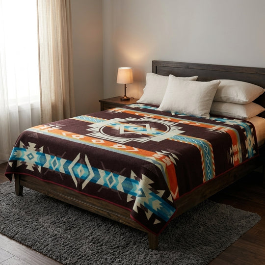 Four Winds Alpaca Blanket