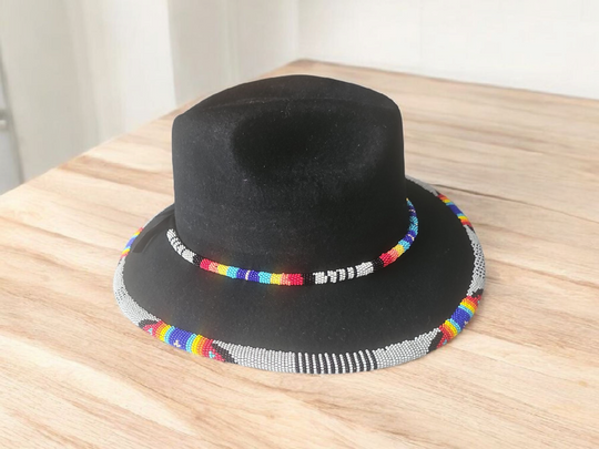 SIZE-59 Handmade Beaded Hat